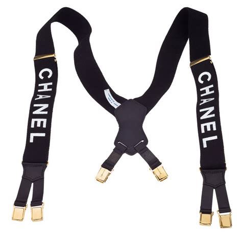 fake chanel suspenders